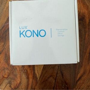 LUX KONO Smart Thermostat Intelligent Smart Home & Away Aware – New in Box